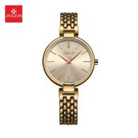 ราคา Julius นาฬิกาข้อมือผู้หญิง รุ่น JA-960E สายสแตนเลสสตีล สีน้ำตาล (2128833940)