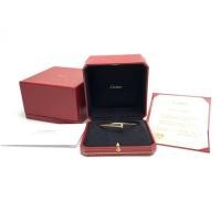 ราคา Used Very Like New Cartier Juste Un Clou Sm Size 19 CM Rose Gold (5612534252)