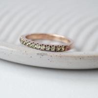 ราคา แหวนแถว เงินแท้ ฝังพลอยแท้ แหวนพลอยเสริมดวง S925 ฝังพลอยแท้ by Montra Jewelry (17868183241)