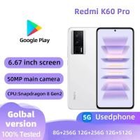 ราคา Redmi K60 Pro(5G)สมาร์ทโฟนปลดล็อค 256GB All Colours Good Condition โทรศัพท์มือสองต้นฉบับ (29781402454)