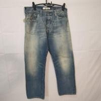 ราคา กางเกงยีนส์ลีวาย501บึ๊ิกอีป้ายหนังริมแดงเบลวหลังของแท้มือสอง00193 (27201096282)