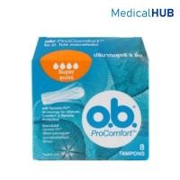 ราคา O.B. ProComfort Super 8 ชิ้น โอ.บี. โปร คอมฟอร์ท ผ้าอนามัยแบบสอด ขนาดซูเปอร์ 8 ชิ้น 03249 (944870762)