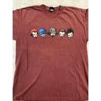ราคา รถโรงเรียนลิมป์ บิซคิท วินเทจยุค 90#เสื้อยืดวงดนตรี 3 Duval County ไซส์ XL สีแดง (51155839340)