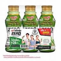 ราคา เมจิ นมไฮโปรตีน รสชาเขียว 350 มล. x 3 (26277727267)