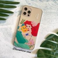 ราคา พร้อมส่ง Disney Ariel Little Mermaid Jelly Case เคสแอเรียล แบบใส ลิขสิทธิ์แท้ (14 Pro Max/13 Pro Max/13) (10063630007)