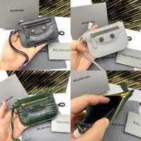 ราคา Balenciaga Black Le Cagole Coin Holder *กรุณาทักแชทเพื่อเช็คสต็อคก่อนกดสั่งนะคะ* (41351540380)