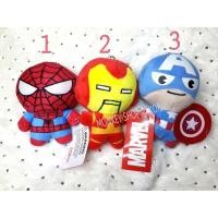 ราคา #18 พวงกุญแจ superhero พวงกุญแจ avengers ซุปเปอร์ฮีโร่ superhero iron man spiderman Captain America avengers endgame (4120645835)