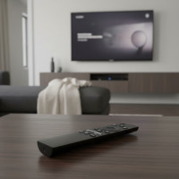 ราคา รีโมทเสียง BN59-01312F ใช้แทนรีโมทซัมซุงสมาร์ททีวี รองรับทีวีจอโค้ง QLED LED LCD 8K 4K UHD HDR พร้อมปุ่ม Netflix และ Prime Video (41572167366)