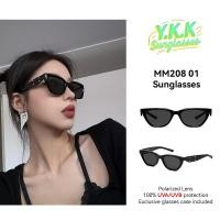 ราคา MM208 แว่นตาดำกันแดด Classic Cat-eye Sunglasses แฟชั่นสตรีม Luxury Premium UV400 แบรนด์เนม (42019748705)