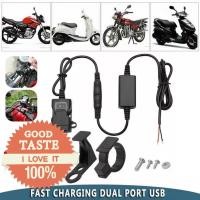 ราคา อุปกรณ์เสริมออกแบบ 12V-24V 2 usb ชาร์จโทรศัพท์มือถือ GPS สําหรับรถมอเตอร์ไซค (17857802993)