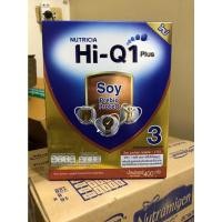 ราคา นม HiQ soy สูตร 3 ปริมาณ 400g. Exp.29/12/21 (12803223006)