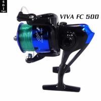 ราคา viva fc 500 Spinning รอกตกปลาสปินนิ่ง รอกสปิน รอกตกปลา พร้อมสาย #613 (529271356)