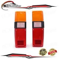 ราคา ฝาไฟท้าย ข้างซ้าย+ขวา Lh+Rh เลนส์สีแดง ขอบดำ 2 ชิ้น Toyota RN30 RN40 Pick Up (7083796014)