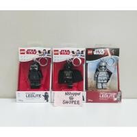 ราคา +++ พวงกุญแจ Lego LED Star Wars สตาร์วอร์ส มีไฟที่เท้า ของแท้ พร้อมส่ง ตัวใหญ่ Darth Vader Kylo Ren Captain Phasma +++ (1387092581)
