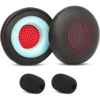 ราคา เปลี่ยนแผ่นรองหูฟัง Earpad เบาะสําหรับ Poly Voyager 4310 UC/4320 UC/Voyager Focus UC/Voyager Focus 2 UC USB-A ชุดหูฟัง (40870093805)