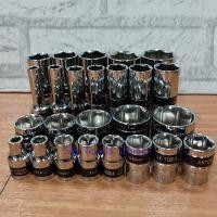 ราคา ลูกบล็อค 6 เหลี่ยม 4 หุน เบอร์ 8-32 ลูกบล๊อก สั้น-ยาว Socket Wrench (14397341421)