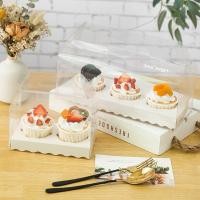 ราคา แพ็ค 5 ใบ กล่องคัพเค้กใสพร้อมหูหิ้ว (24162968863)