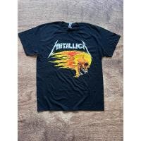 ราคา METALLICA PUSHEAD FLAME เสื้อยืดวงดนตรีอย่างเป็นทางการ (28070603101)