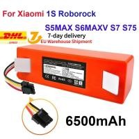 ราคา 14.4v 6500mAh แบตเตอรี่ทดแทนสําหรับ XiaoMi 1S Roborock S5MAX S6MAXV S7 S75 Sweeping Mopping หุ่นยนต์เครื่องดูดฝุ่น (25243438490)