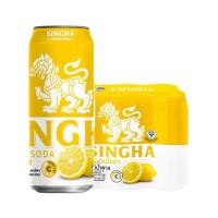ราคา สิงห์ เลมอนโซดา ไม่มีน้ำตาล (ปริมาตรสุทธิ 330มล.×6กระป๋อง) (23815157325)