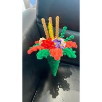 ราคา กรวยไหว้ครู ดอกไม้ไหว้ครู (41928272247)