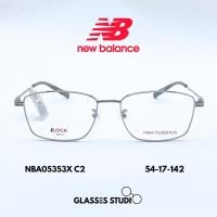 ราคา กรอบแว่น New Balance NBA05353X (สีเงิน) 54-17-142 (45551180383)