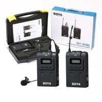 ราคา Wireless Microphone - ไมค์ไร้สาย โบย่า BOYA BY-WM6 UHF Dual-Channel Wireless Microphone 2 ตัวรับ 1 ตัวส่ง เสียงดี (25916120858)