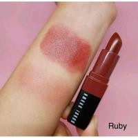 ราคา ✅พร้อมส่งลิป BobbiBrown MINI CRUSHED LIP COLOR - RUBY 2.25 G (14592828962)