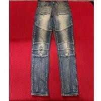 ราคา Denimitup Hamjeansku A1 Distressed Biker Ripped Denim Jeans (22084056113)