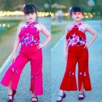 ราคา ชุดทองกวาว ชุดแหยมเด็กหญิง (58155611165)