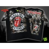 ราคา เสื้อยืด Rolling Stones ลาย Born To Be A Rock Star สกรีน OVP เต็มตัวหน้า-หลัง เรืองแสง ป้าย Rock@TEES คอตตอน 100% (27283723603)