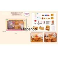 ราคา kitchen set playhouse เฟอร์นิเจอร์บ้านกระต่าย บ้านซิลวาเนียน (50404452611)