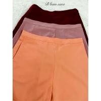 ราคา พร้อมส่งกางเกงผ้าฮานาโกะขาสั้น ซิปข้าง กระเป๋าข้าง ผ้าหนา (11787505830)