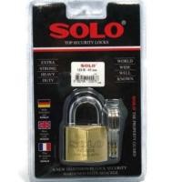 ราคา SOLO กุญแจ แม่กุญแจ กุญแจล็อค ทองเหลือง NO.123 B - 40 มม. (6963313847)
