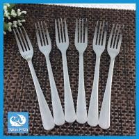 ราคา [ส่งไวจากไทย]ส้อมชาสแตนเลส ส้อมขนมหวาน ส้อมตักเค้ก 6ชิ้น TwinFish รหัส48-11 (12347581090)