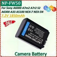 ราคา ใหม่ NP-FW50 7.2V 1850mAh แบตเตอรี่ Li-ion แบบชาร์จไฟได้สําหรับ Sony A6000 A7m2 A7r2 S2 NEX-7 NEX-5N A6300 A33 A5100 แบตเตอรี่กล้อง (53506745357)