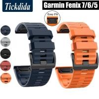 ราคา สายนาฬิกาข้อมือซิลิโคน 26 มม. 22 มม. สําหรับ Garmin Fenix 7X Fenix 7 Fenix 6 6X Pro Fenix 5 5X Plus (16616142987)