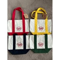 ราคา พร้อมส่งกระเป๋าผ้า **Trader Joe’s Mini Canvas Tote Bag แท้ สีฮิต Limited ใบเล็กน่ารัก (41579400365)
