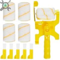 ราคา Paint Edger Roller Brush Kit Plastic Wall Paint Roller House Decorative Painting Brush SHOPCYC5246 (25334538432)