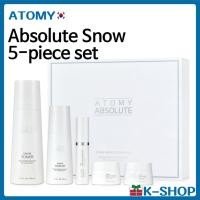 ราคา ATOMY Absolute Snow ชุด 5 ชิ้น Toner/Serum/เดย์ครีม/ไนท์ครีม/ตัวแก้ไขจุดด่างดํา (40511954554)