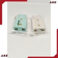 ราคา ปลั๊ก AC ปลั๊กตัวผู้ ปลั๊กตัวเมีย ปลั๊กไฟตัวผู้ ปลั๊กไฟตัวเมีย 2 ขาแบนและกลม (คละสี (21496436609)