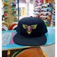 ราคา Dogtown Wings Embroidered Hat Black Snapback (24360414399)