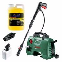 ราคา BOSCH เครื่องฉีดน้ำ 110 bar รุ่น AQT 33-11 Plus + เพิ่มหัวฉีดแรงสูง Vario Fan Jet Nozzle + แชมพู 1 ลิตร (776430707)