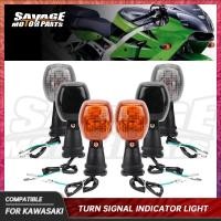 ราคา Front Turn Signals Light For KAWASAKI ZX6R ZX7R ZX9R ZXR250 ZXR400 ZXR750 R KLE 250 400 500 ZR-7S M (51002378498)