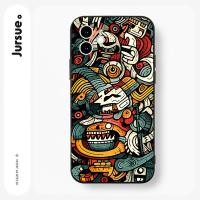 ราคา Jeero เคสไอโฟน เคสซิลิโคนนุ่มกันกระแทกน่ารักตลก เคสโทรศัพท์ สีดำ Compatible for iPhone 16 15 14 13 12 11 Pro Max SE 2020 X XR XS 8 7 6 6S Plus พลัส HFF3385 (14697779557)