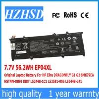ราคา 7.7V EP04XL L52448-1C1 Original แบตเตอรี่แล็ปท็อปสำหรับ HP Elite DRAGONFLY G1 G2 8MK79EA 56.2WH L52581-005 L52448-241 (23674371175)