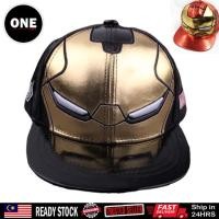 ราคา Iron Man Cap Kid Adult Hip Hop Baby Cap Girl And Boy Topi Budak Marvel's Super Heroes Ironman Cap (55753429560)