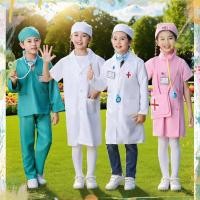 ราคา ชุดหมอเสื้อหมอ ชุดหมอเด็กผู้หญิง พยาบาลเด็ก ชุดหมอ ชุดคอสเพลย์หมอ i am a doctor (50507149081)