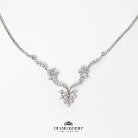 ราคา สร้อยคอเพชร Gentle Diamond Necklace (25950897477)
