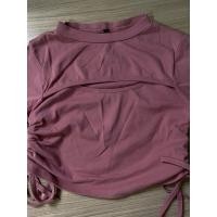 ราคา เสื้อแฟชั่นมือสอง ครอปเปิดอก มือสองสภาพดี (27781348089)